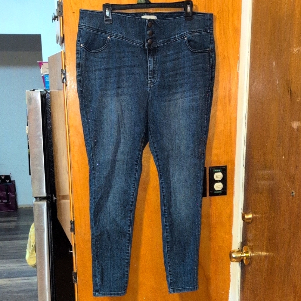 Plus size skinny jeans